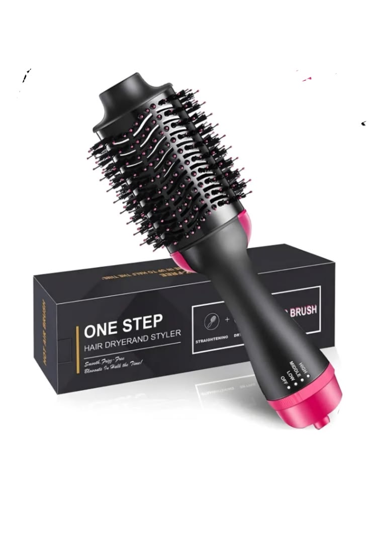 “3‑in‑1 Hair Dryer Styler Brush”:  “Dry, style, and volumize hair easily with one tool.”